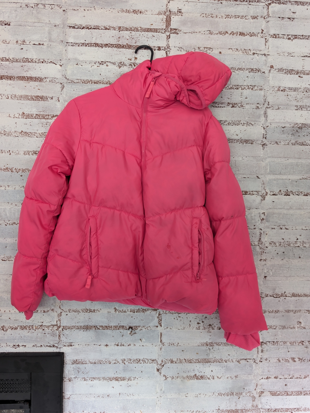 all in motion Bright Pink Puffer Jacket for Kids